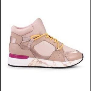 Pink Marble Sneakers - never worn